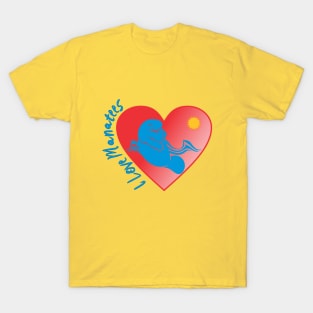 I Love Manatees T-Shirt